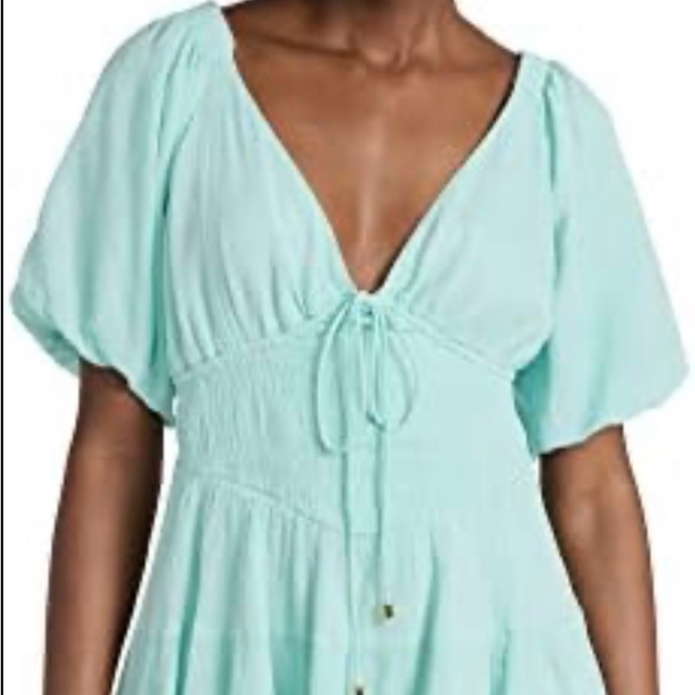 Free People Light Green Dress